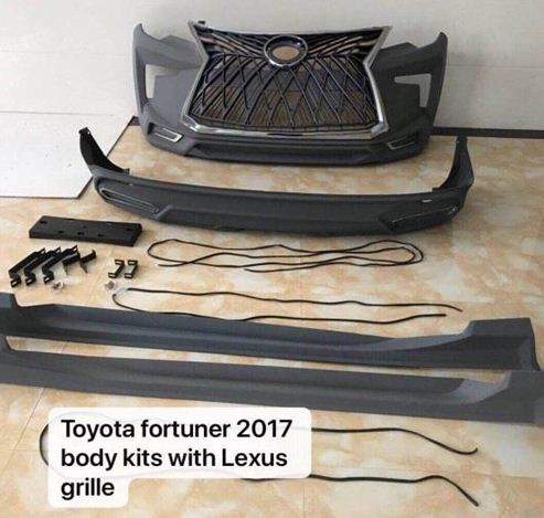 Body Kit Toyota Fortuner 2017-2018 (Mẫu 2)